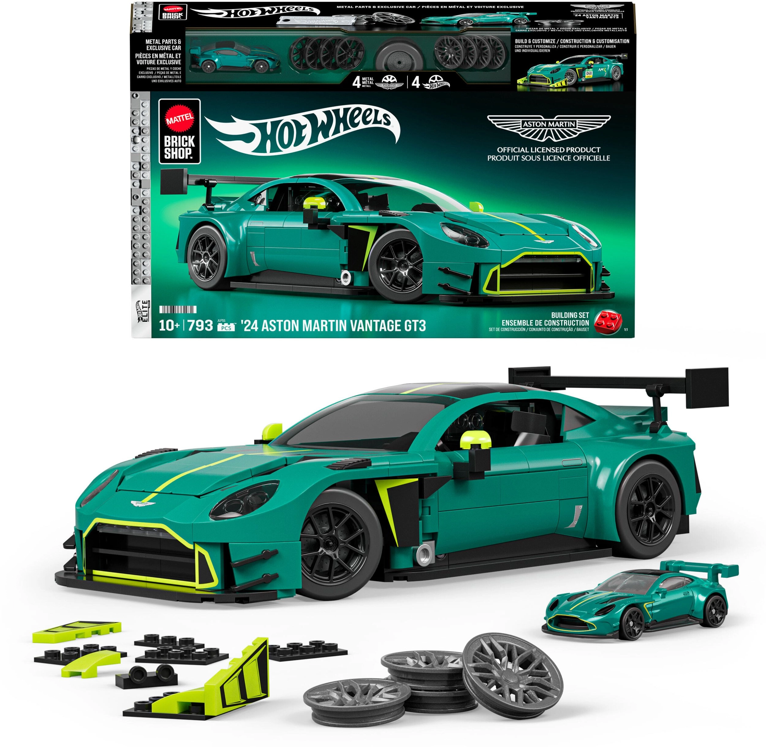 Mattel Brick Shop Hot Wheels `24