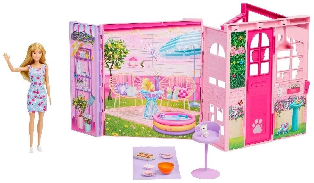 Barbie Weekend Escape House Dollhouse Playset