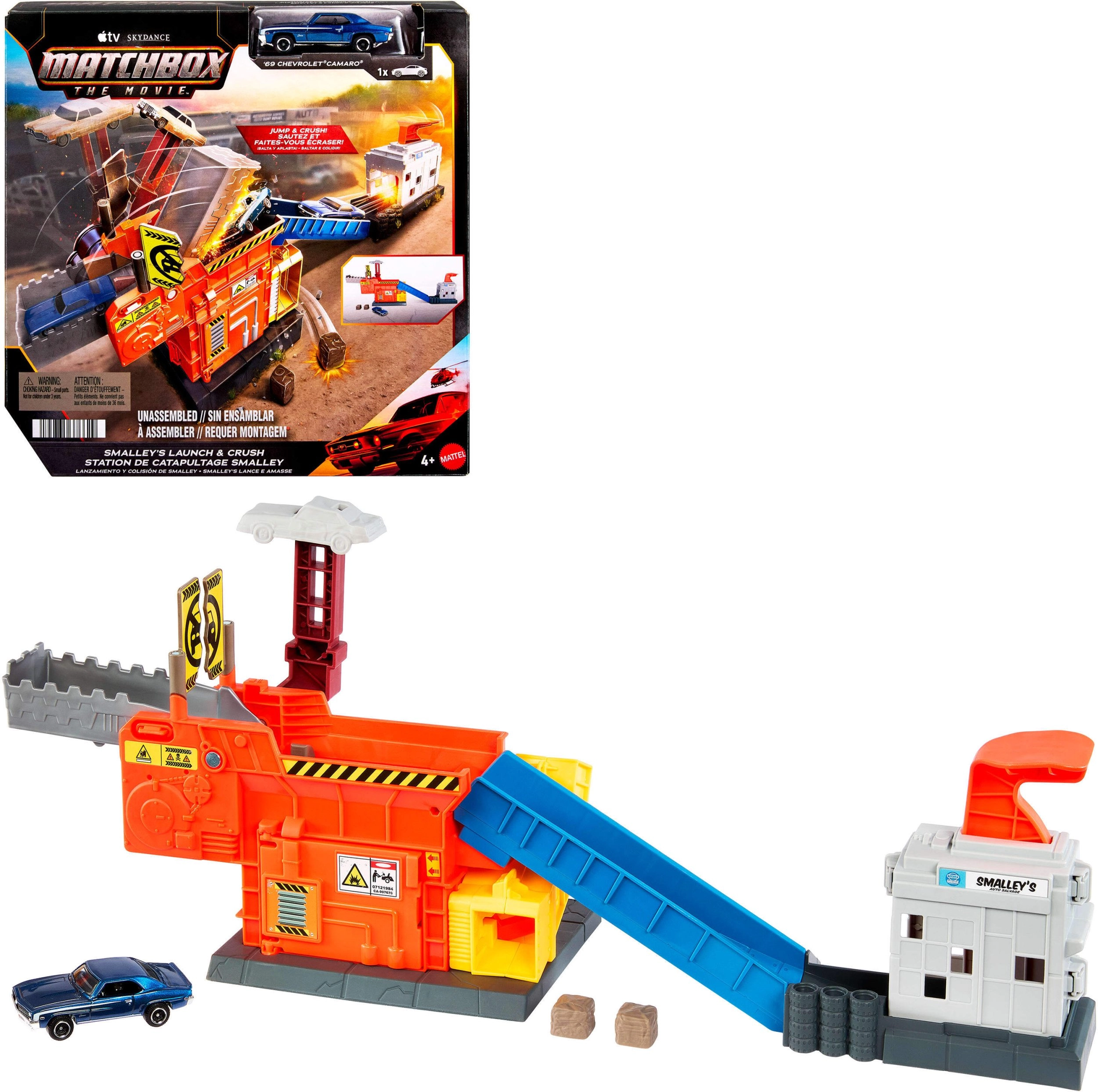 Matchbox The Movie Smalley`s Launch  Crush