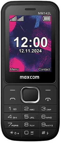 Telefon Maxcom MM142L czarny 5908235978567 MM142L