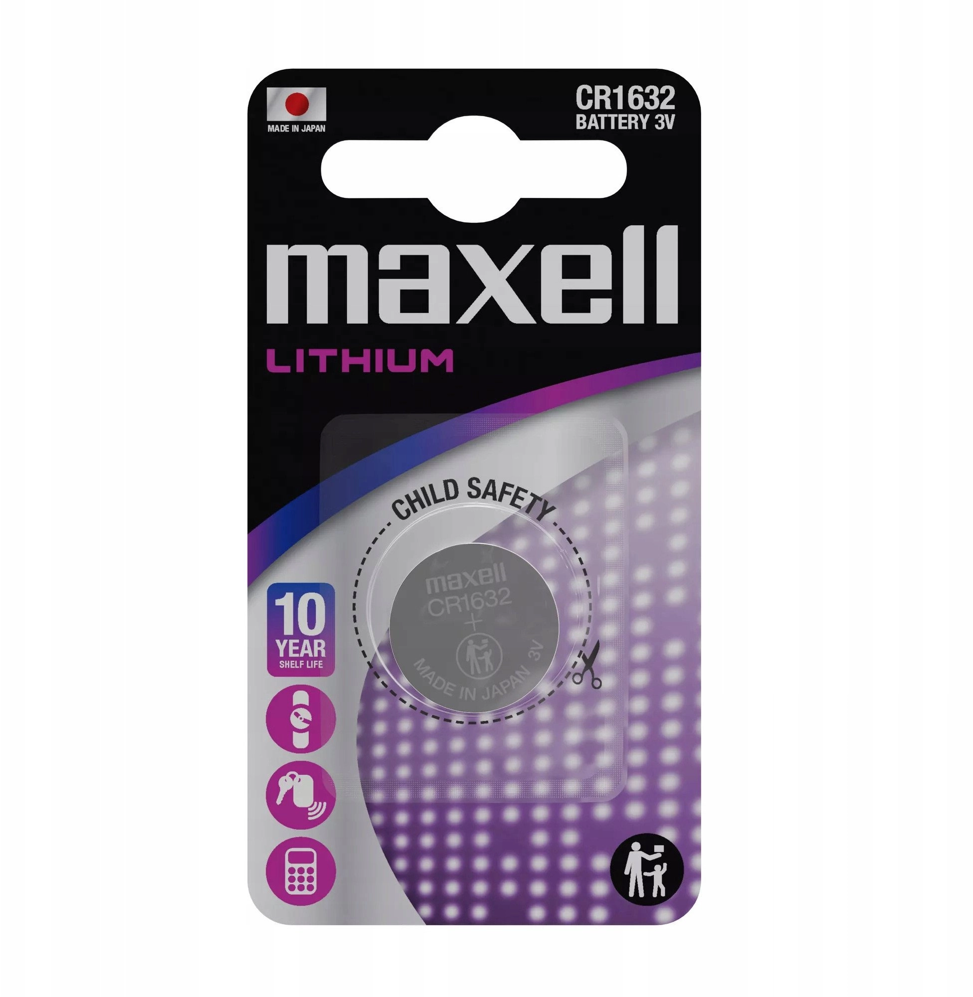 Bateria MAXELL CR1632 BAT0296 4902580787769