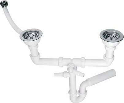 Mc Alpine Syphon sink double pipe