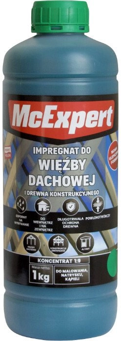 McExpert Impregnat do więźby dachowej koncentrat