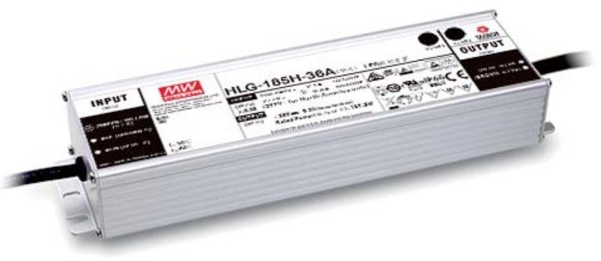 MW Mean Well HLG-185H-24B LED driver