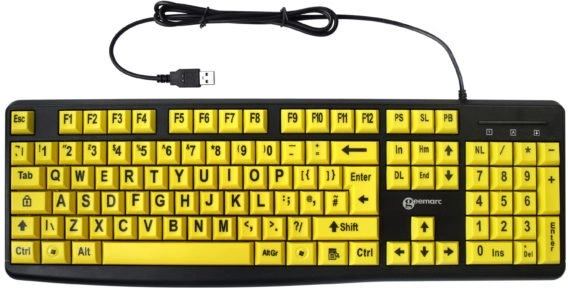 Geemarc Keyboard with large keys (g)