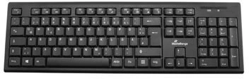 MediaRange keyboard wireless black QWERTY GR