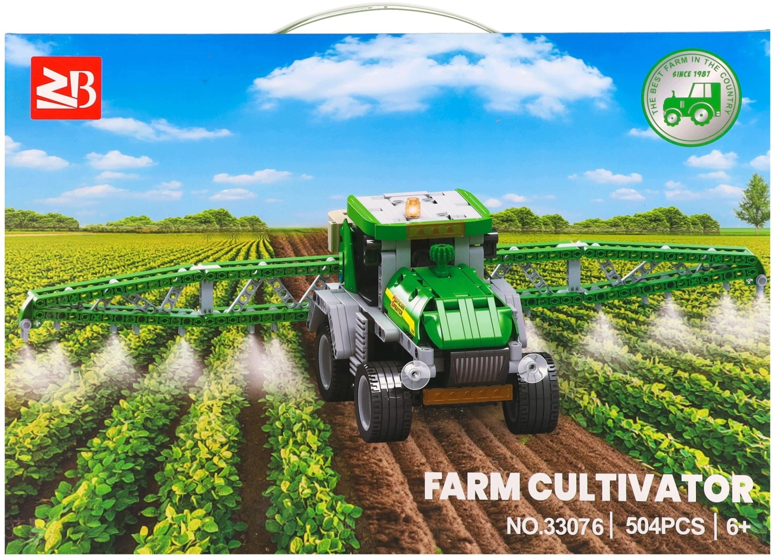 Mega Creative KLOCKI KONSTR TRAKTOR 504EL