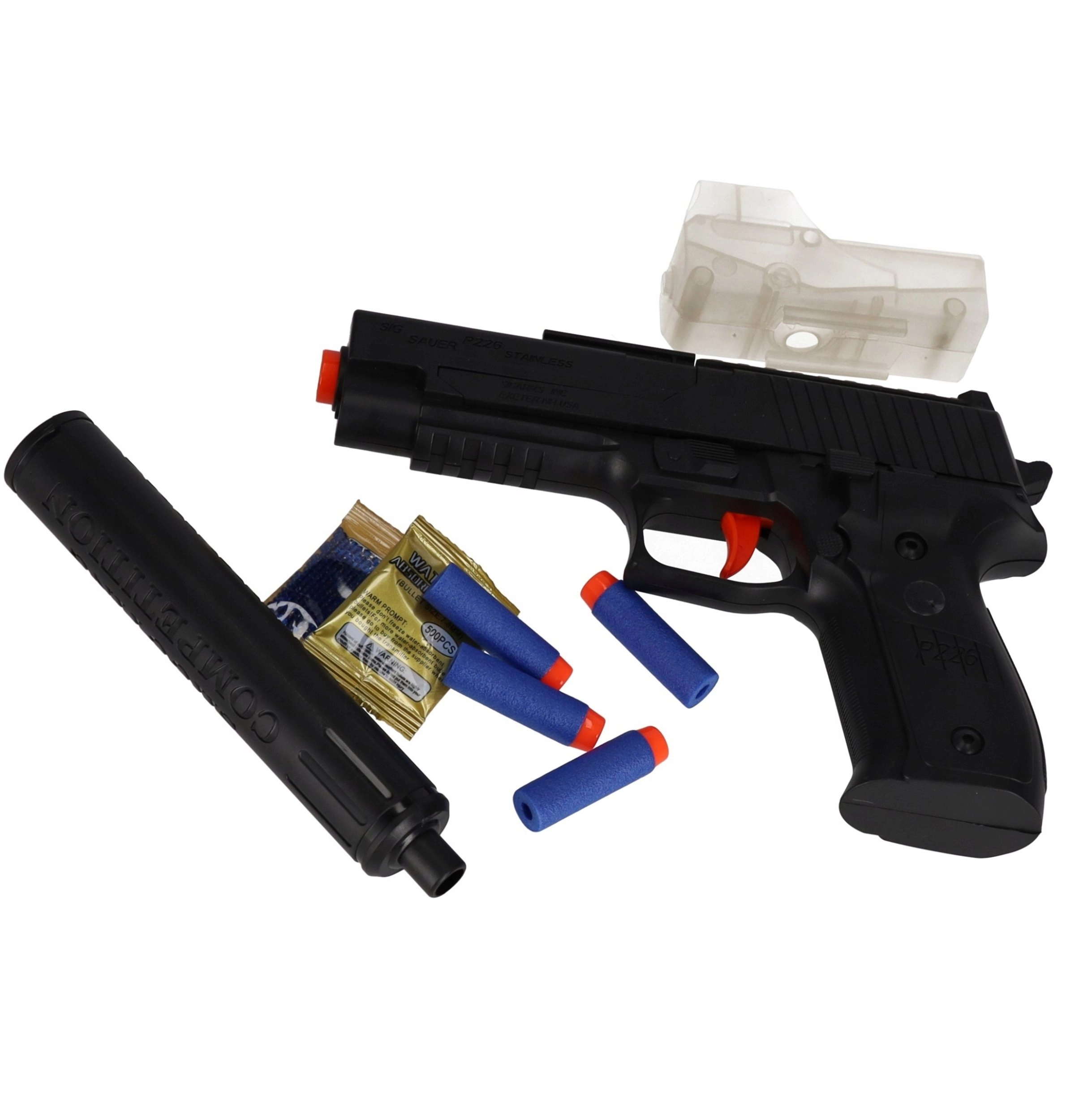 Mega Creative PISTOLET NA POCISKI WODNE/STRZ