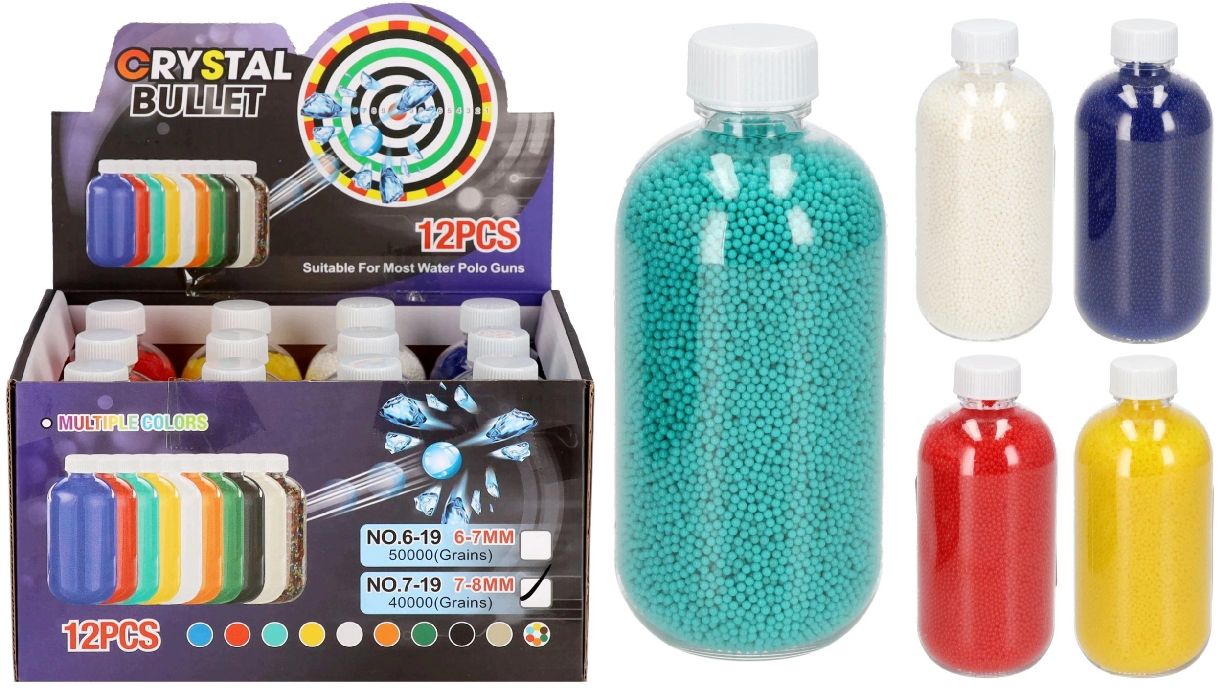 Mega Creative WATER PROJECTILE 7-8MM 12X5