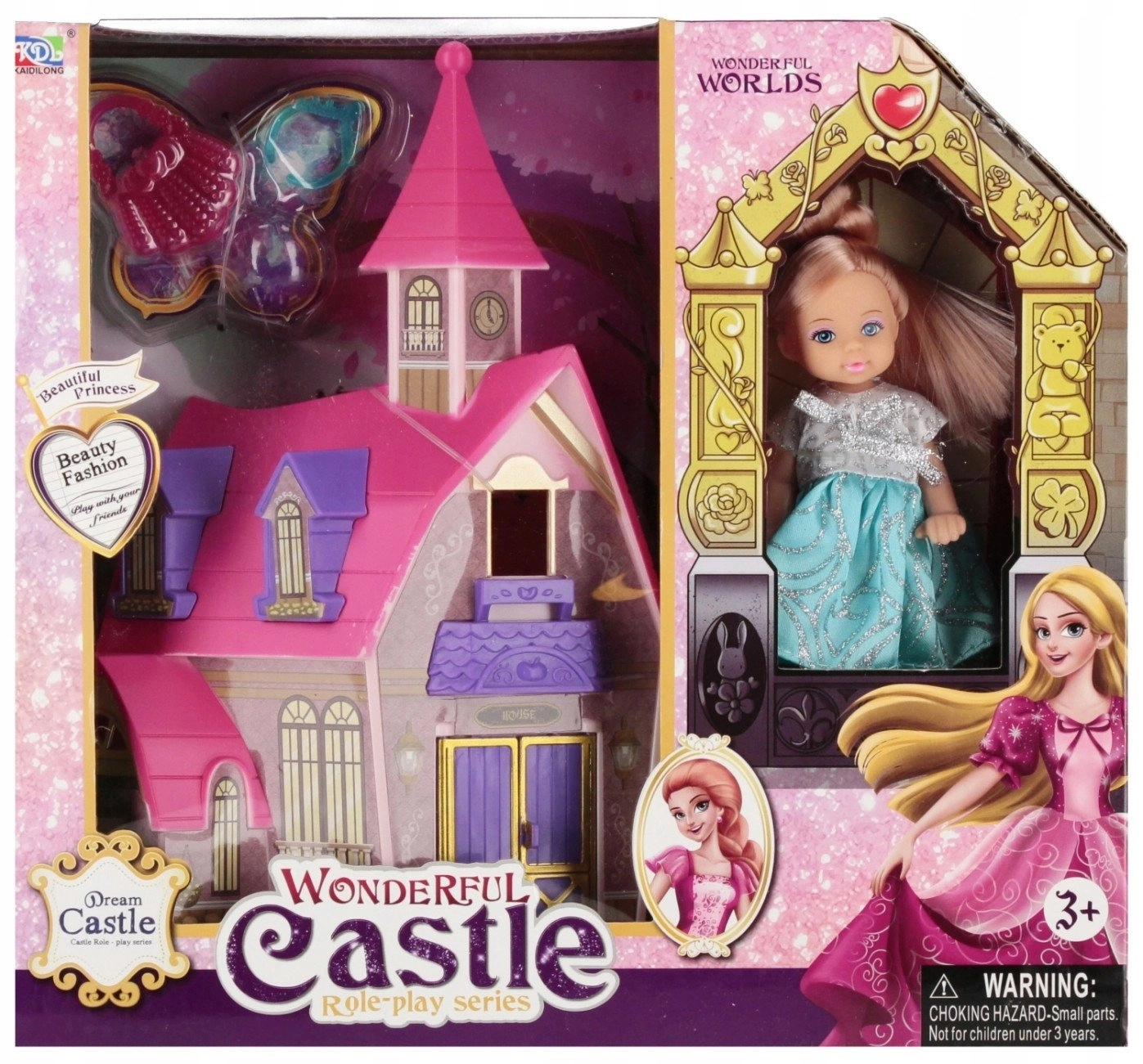 DOLL 12CM PRINCESS AKC 26X24X7 MC