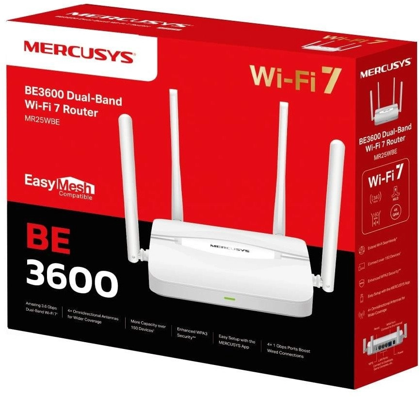 BE3600 Dual-Band Wi-Fi 7 Router 6957939003555