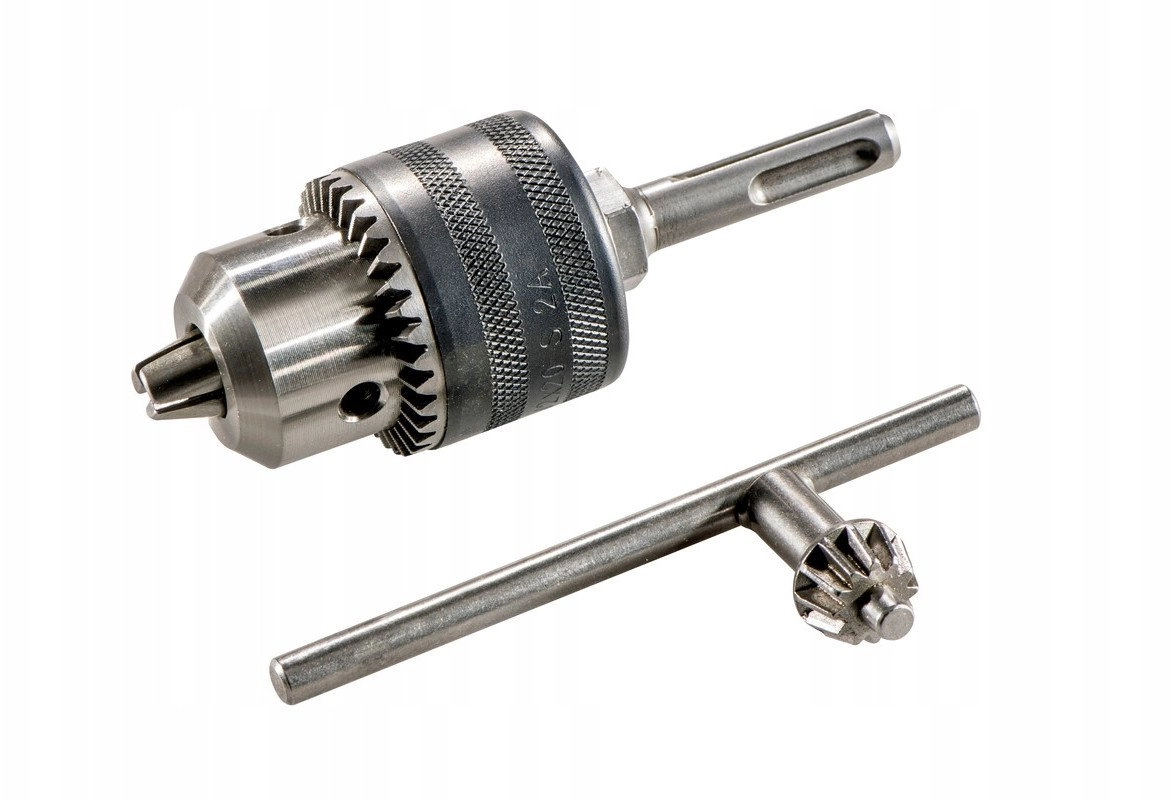 ADAPTER/SDS DRILL CHUCK WITH GEARED HANDLE