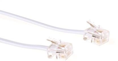 Microconnect MPK182W telephone cable 2 m