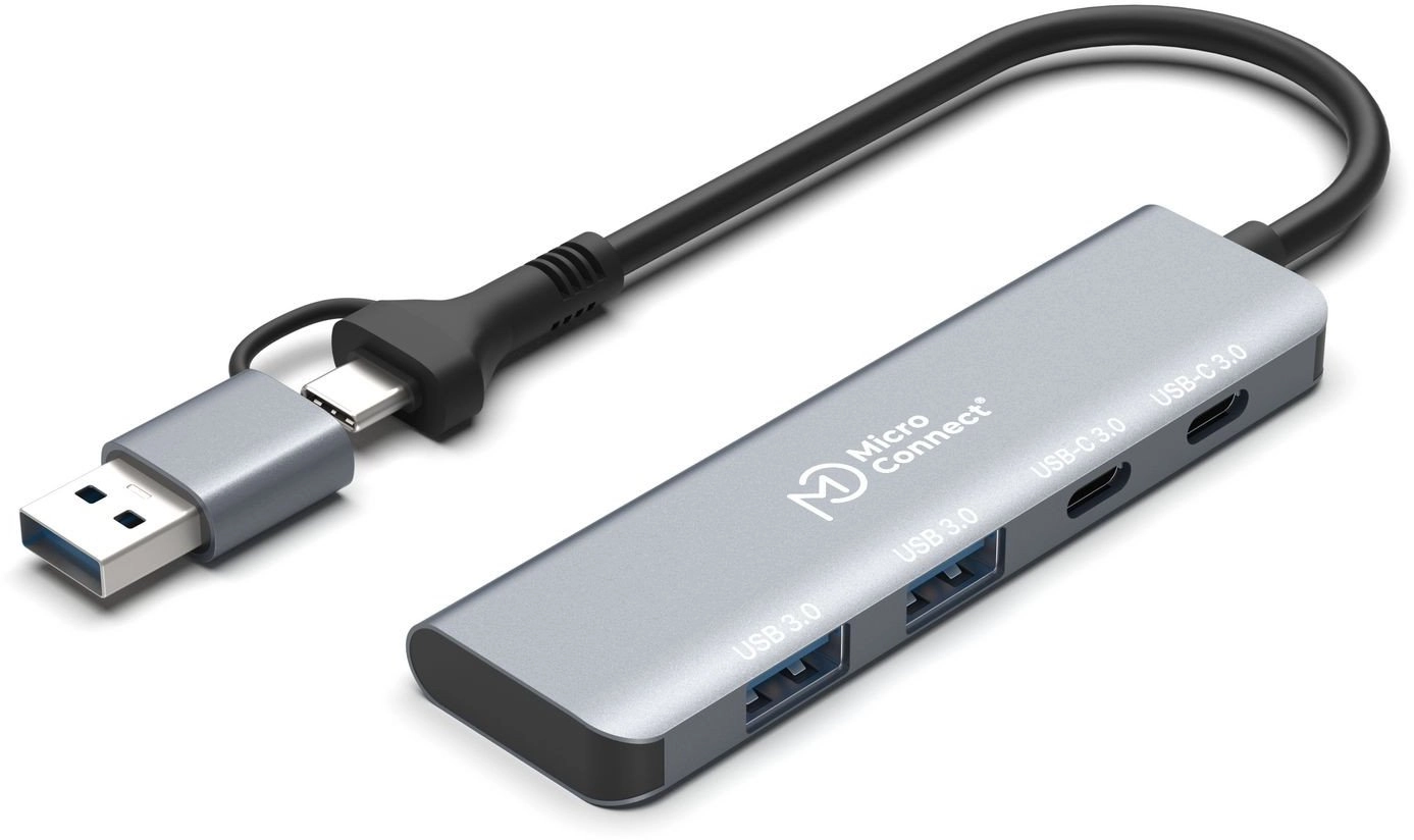 Microconnect UC0066-5G-USB-C-4IN1 interface hub USB 3