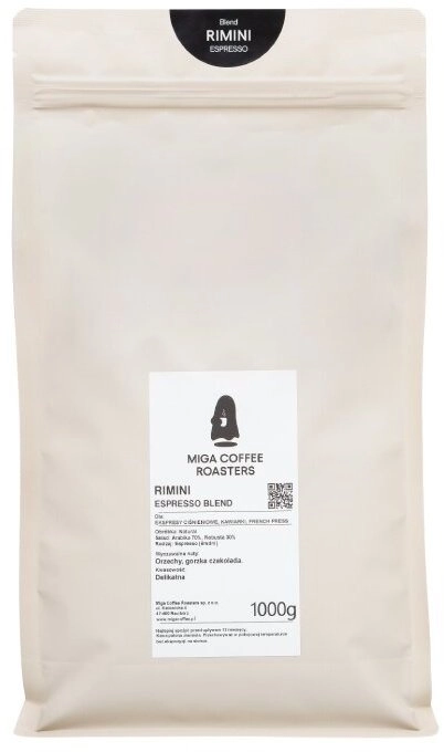 Miga Rimini Espresso coffee beans 250g