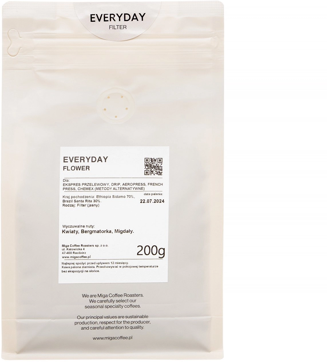 Miga Coffee coffee beans Everyday Flower