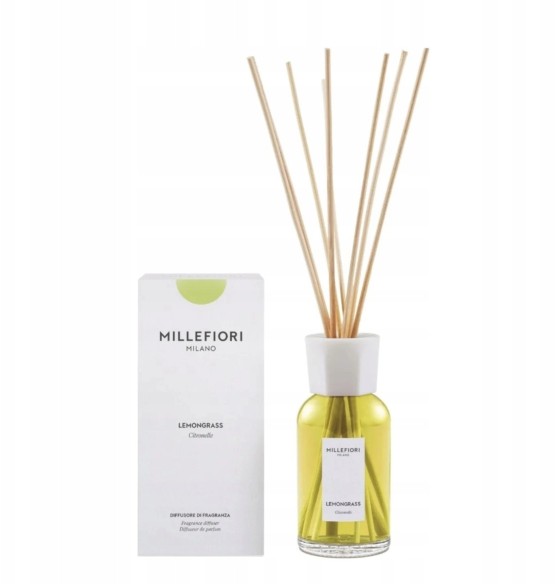Fragrance sticks 250ml LEMON GRASS MILLEFIORI