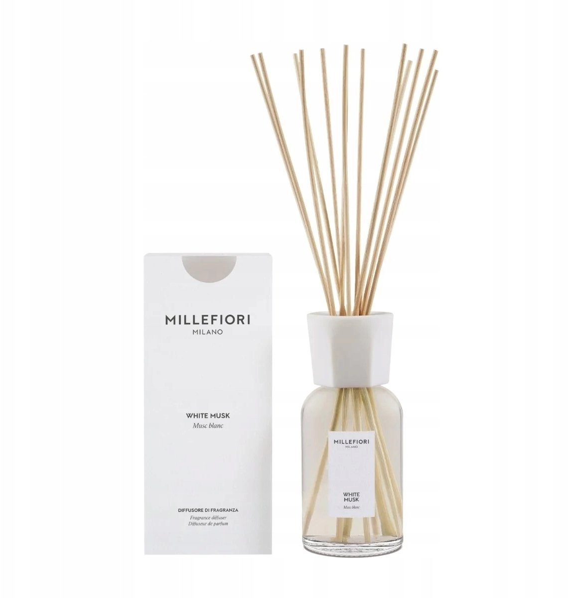 Fragrance sticks 500ml WHITE MUSK MILLEFIORI