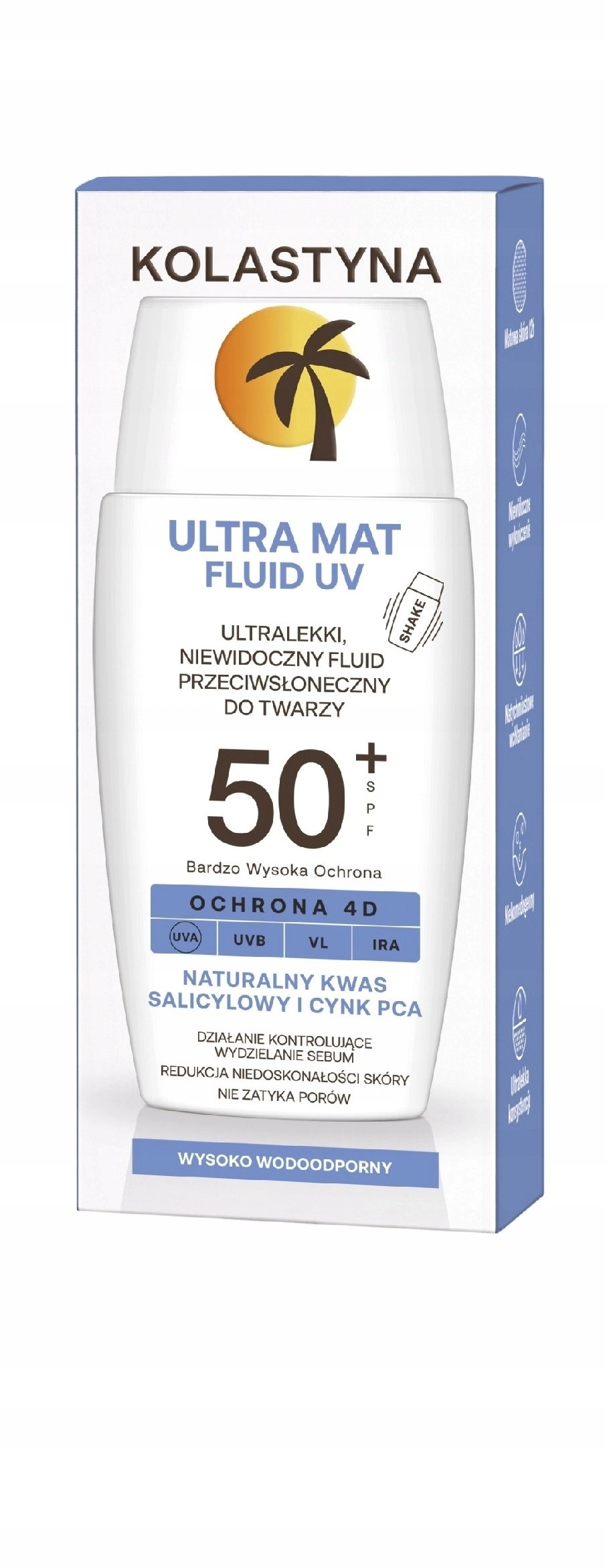 KOLASTYNA Ultra Mat SPF50+ Ultra-light sunscreen