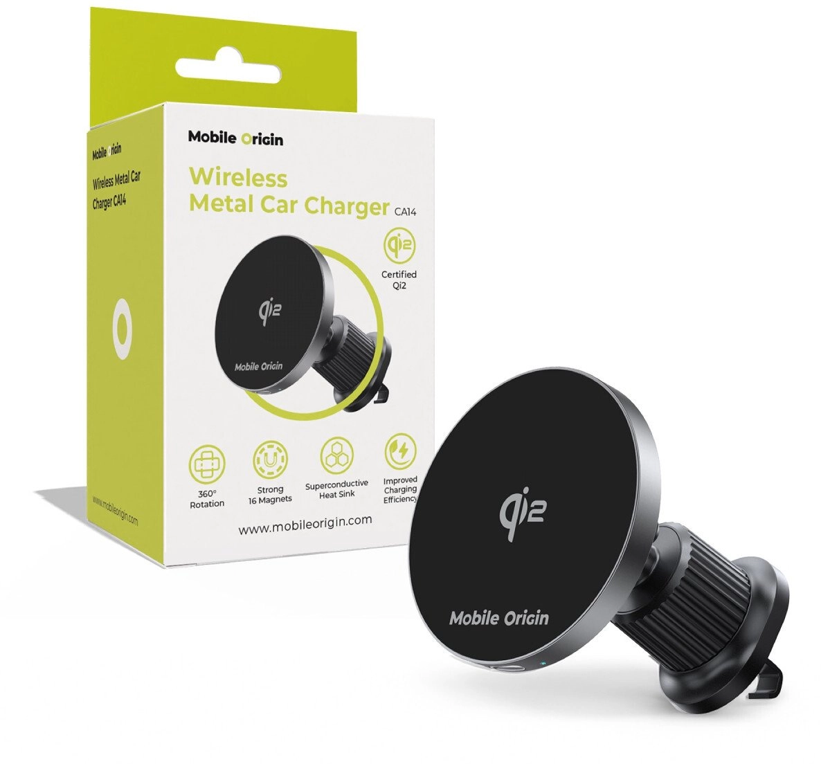 Ładowarka Mobile Origin Wireless Metal Car