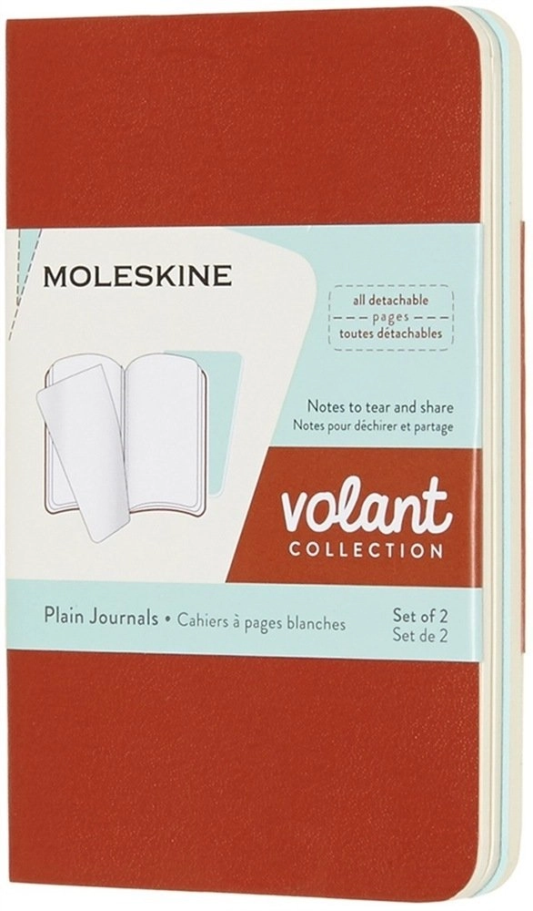 Set of 2 MOLESKINE Volant notebooks