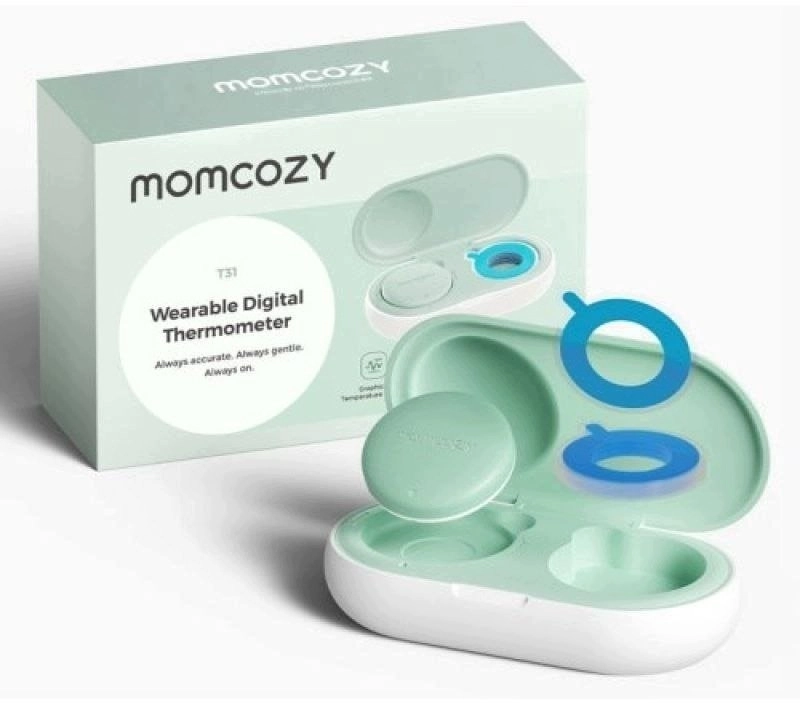 MOMCOZY T31 SMART BABY THERMOMETER TH003-GR70000B12101-A