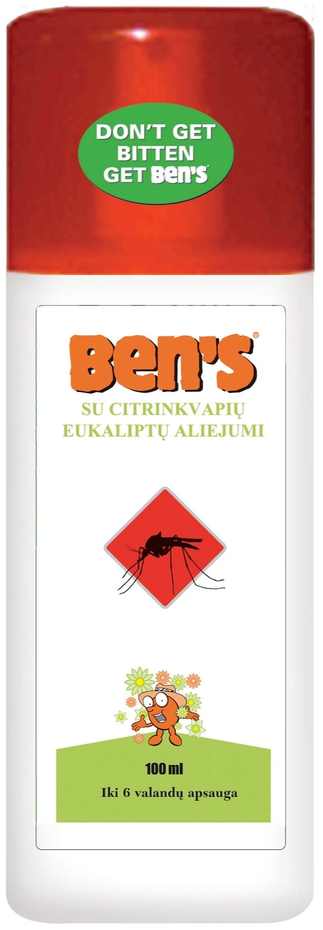 MOSQ REPELLENT BENS CITR/EUKAL 100ML 0044224870896