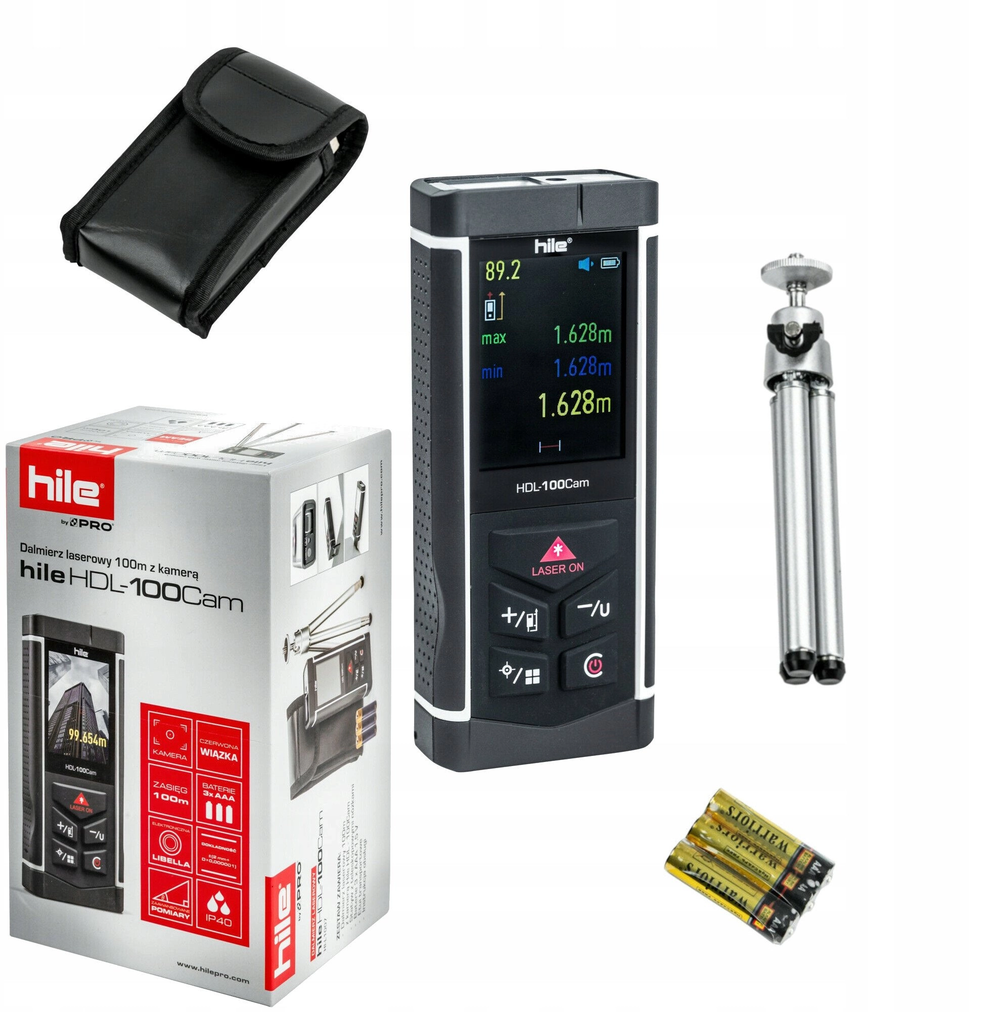 HILE laser rangefinder with 100M HDL-100CAM