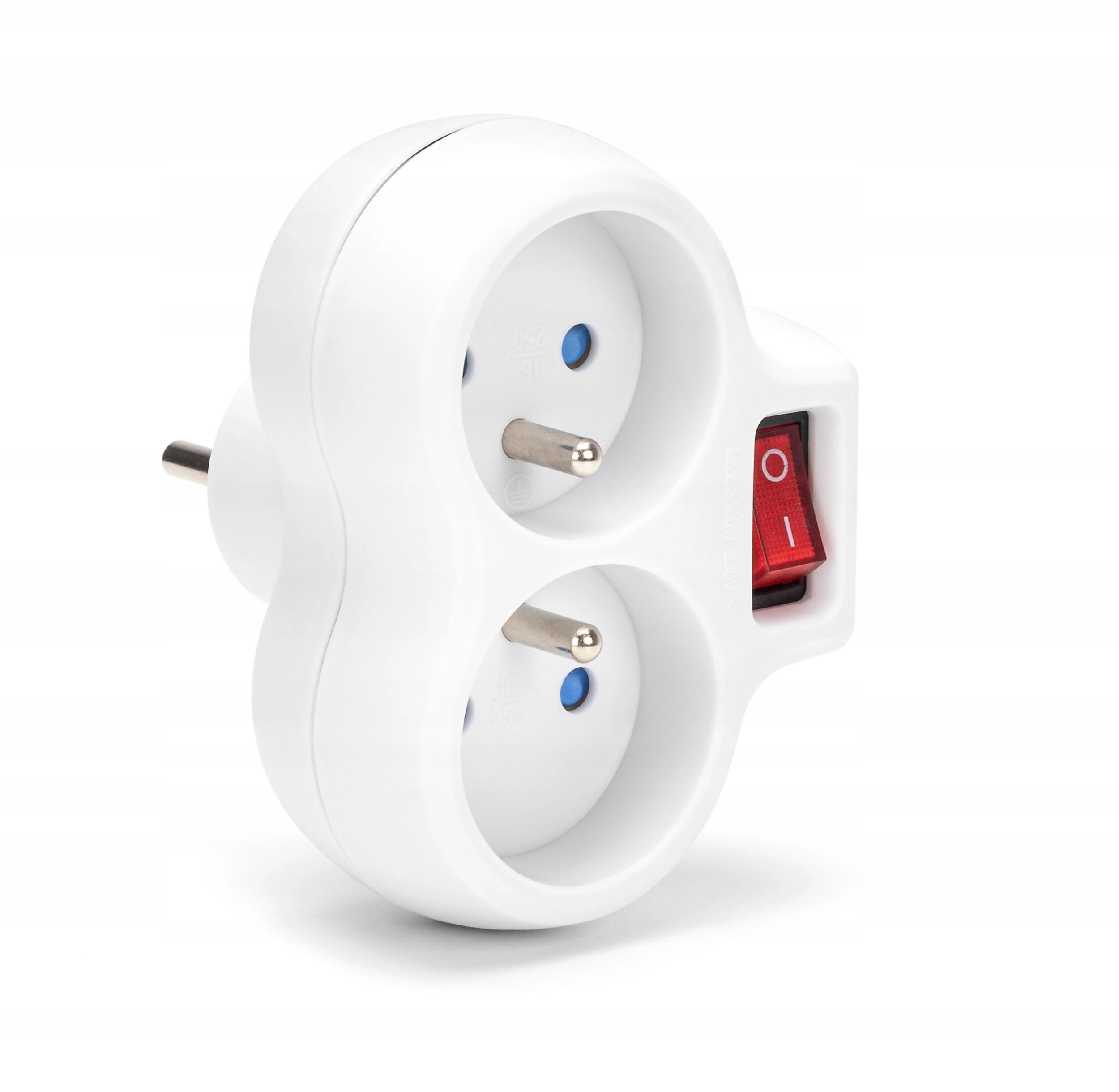 MONTIS MT148-WH double network splitter with