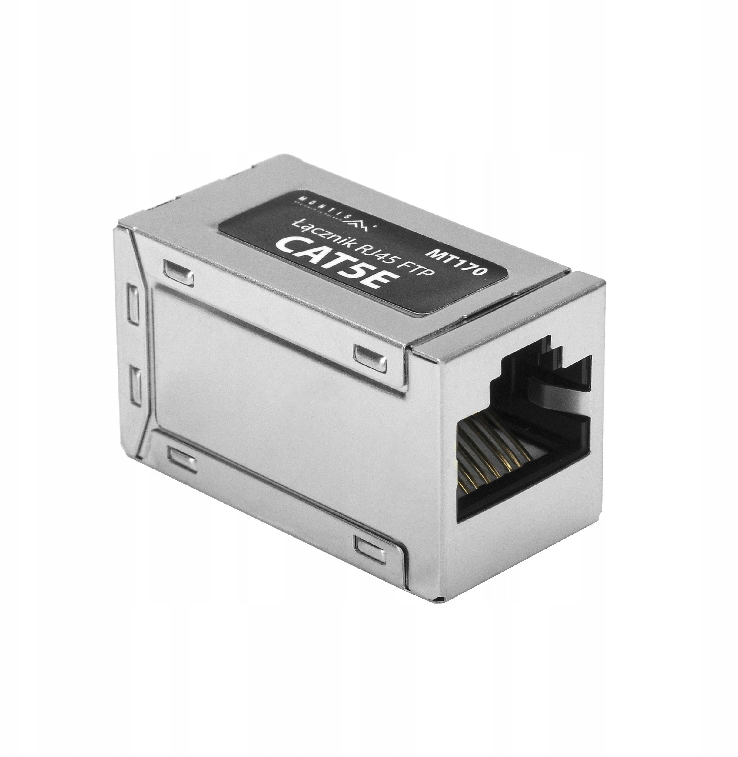 RJ45 FTP Cat connector. 5e black