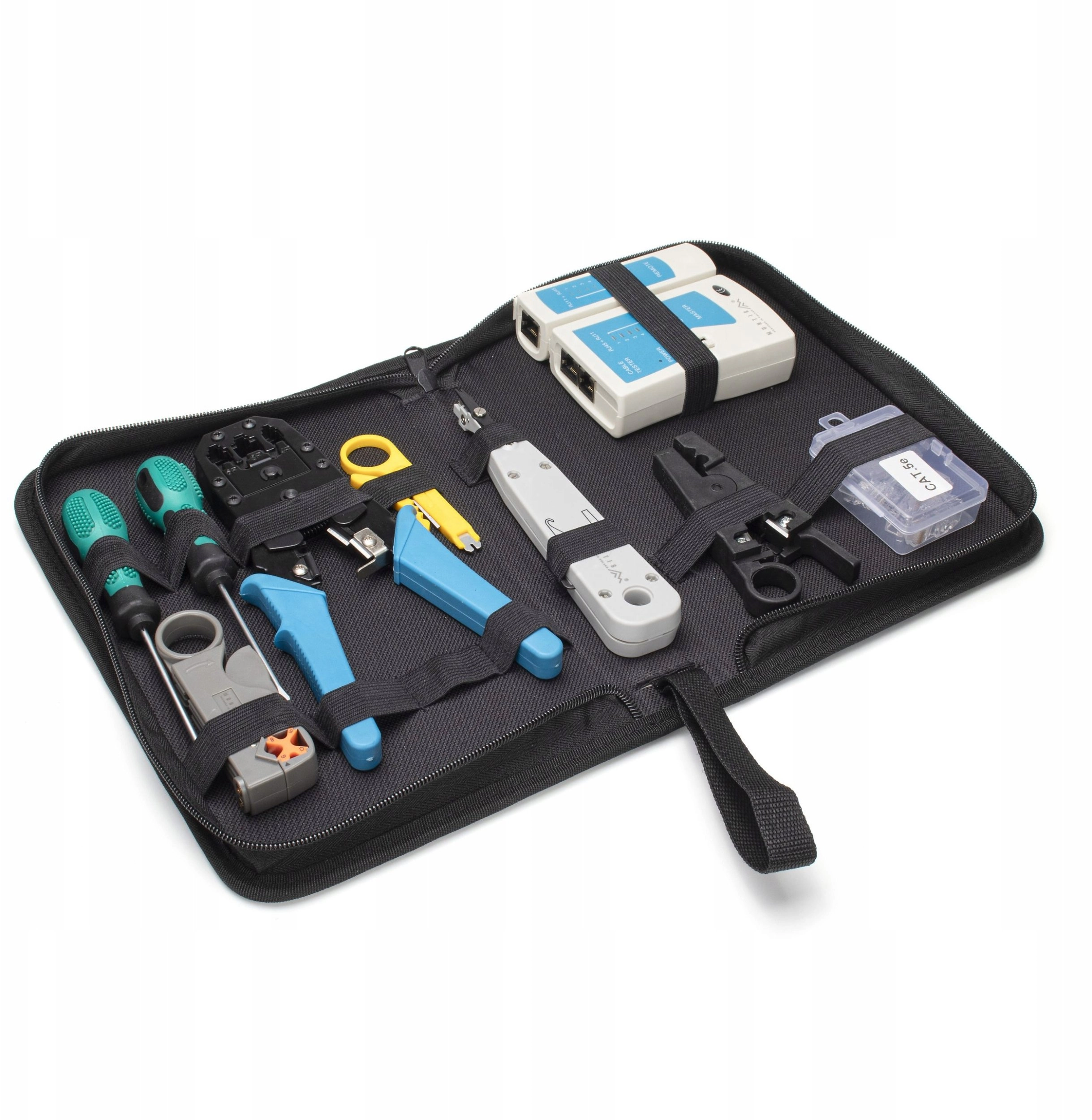 Set of accessories for crimping RJ45