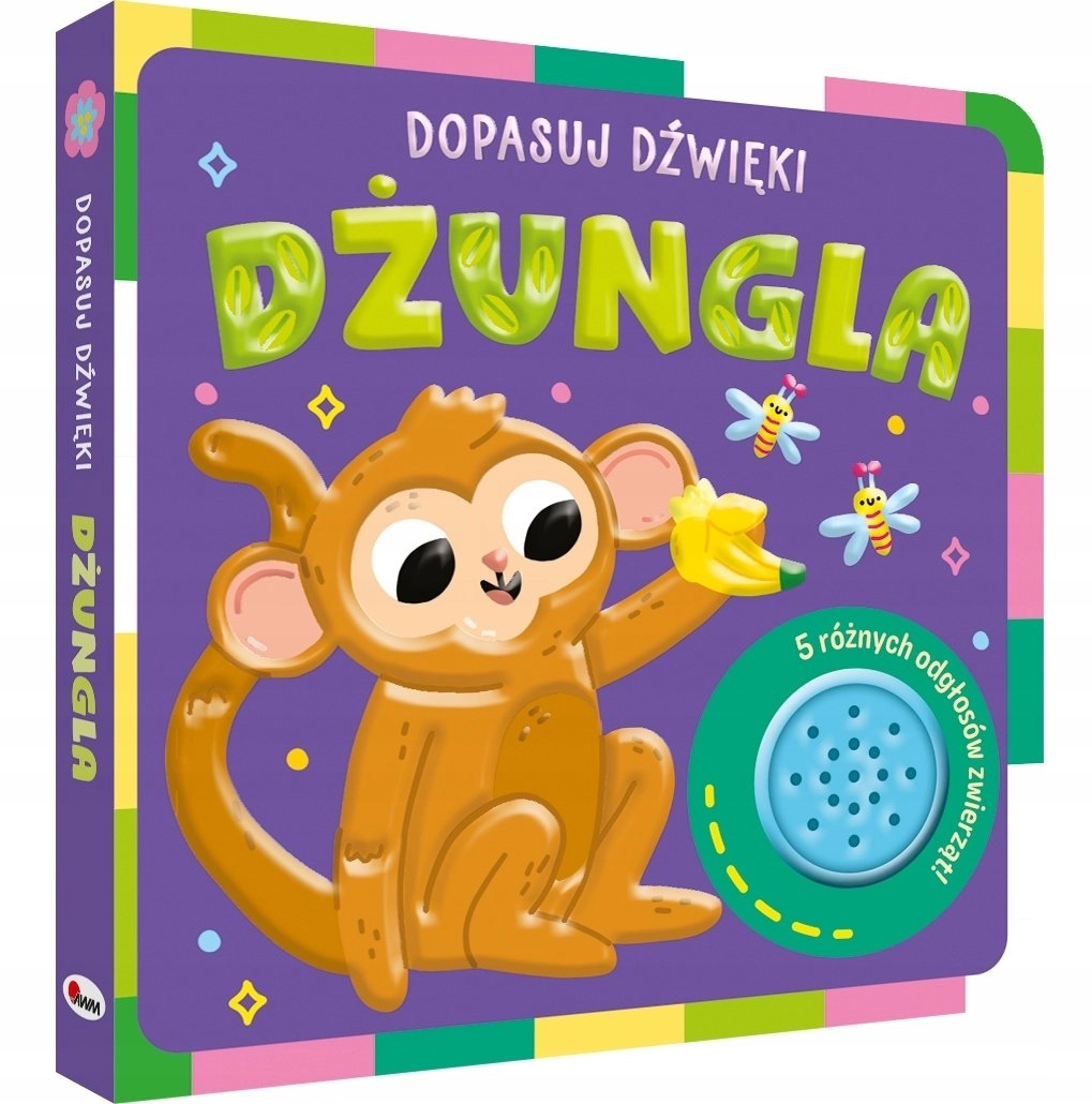 Dopasuj dwięki Dżungla 15895 16107290 9788381815895