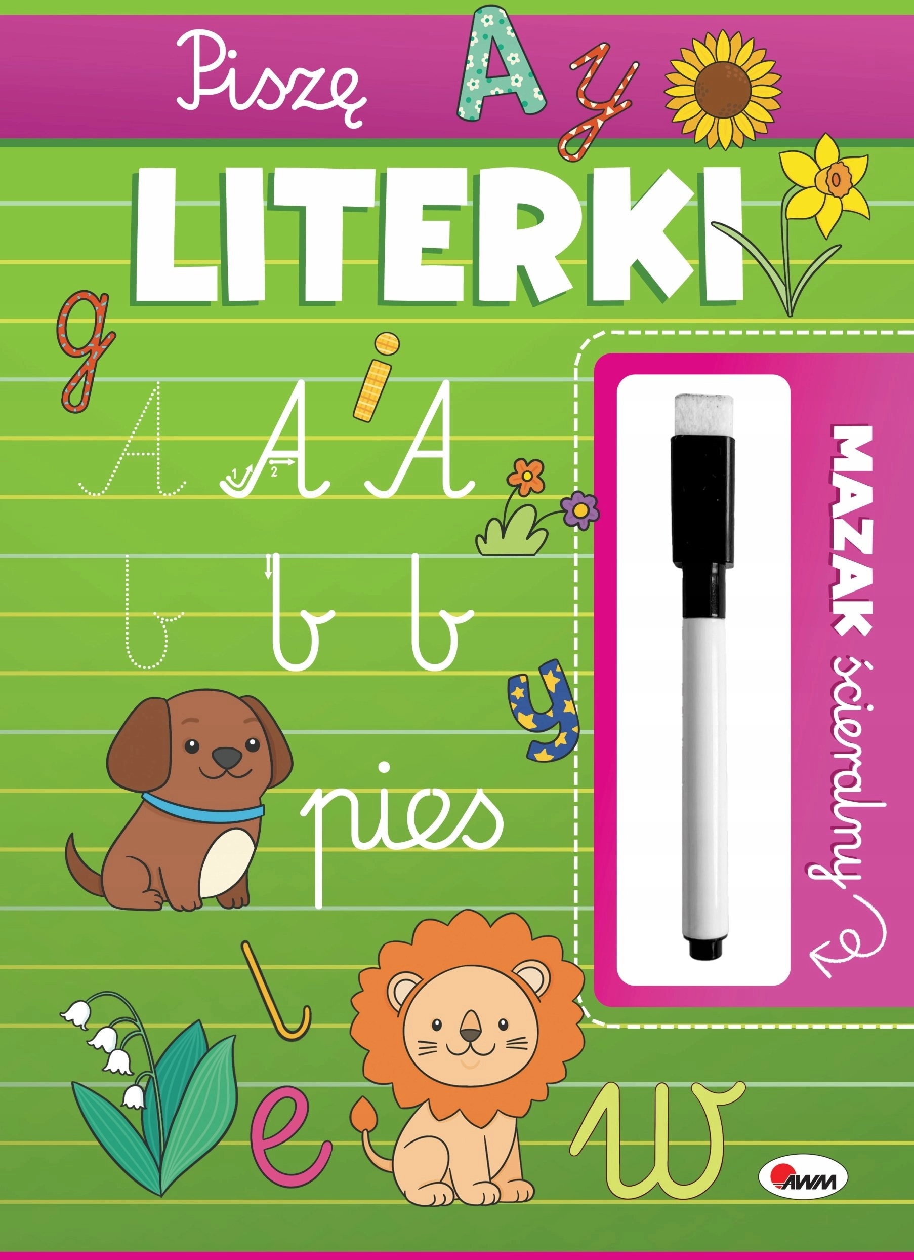 Erasable marker for writing letters 15710