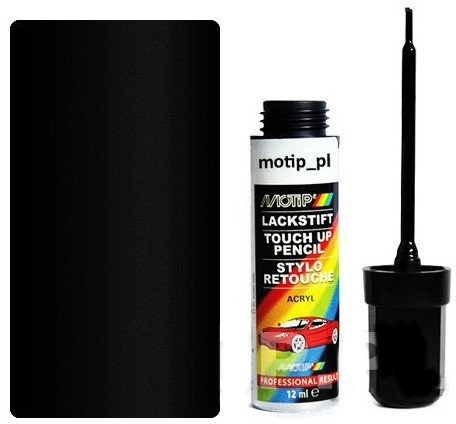 PAINT MOTIP BLACK 951021 METALLIC 12ML