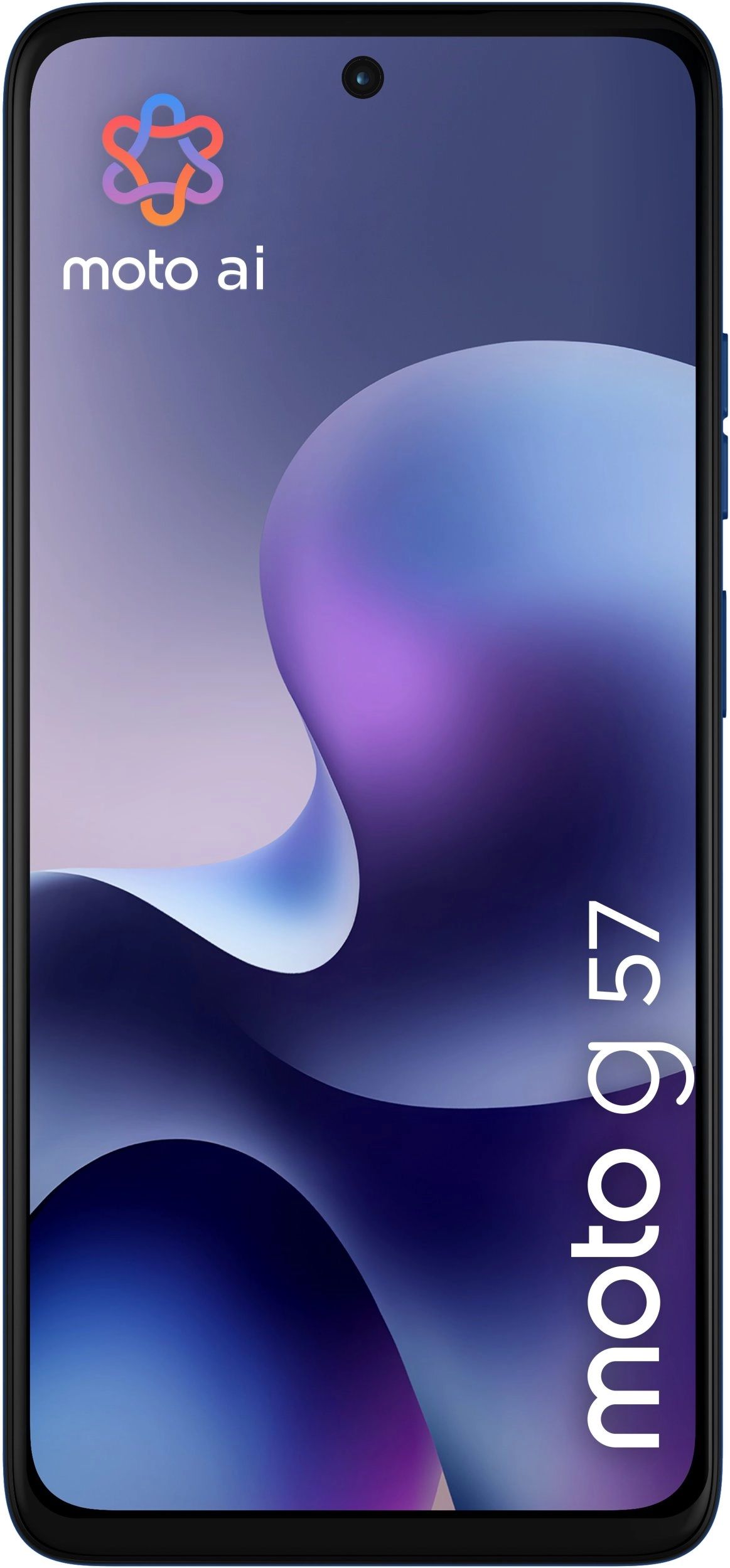 Motorola moto g57 17,1 cm (6.72") Divas SIM kartes Android 16.0 5G USB Veids-C 8 GB 256 GB 5200 mAh Zils