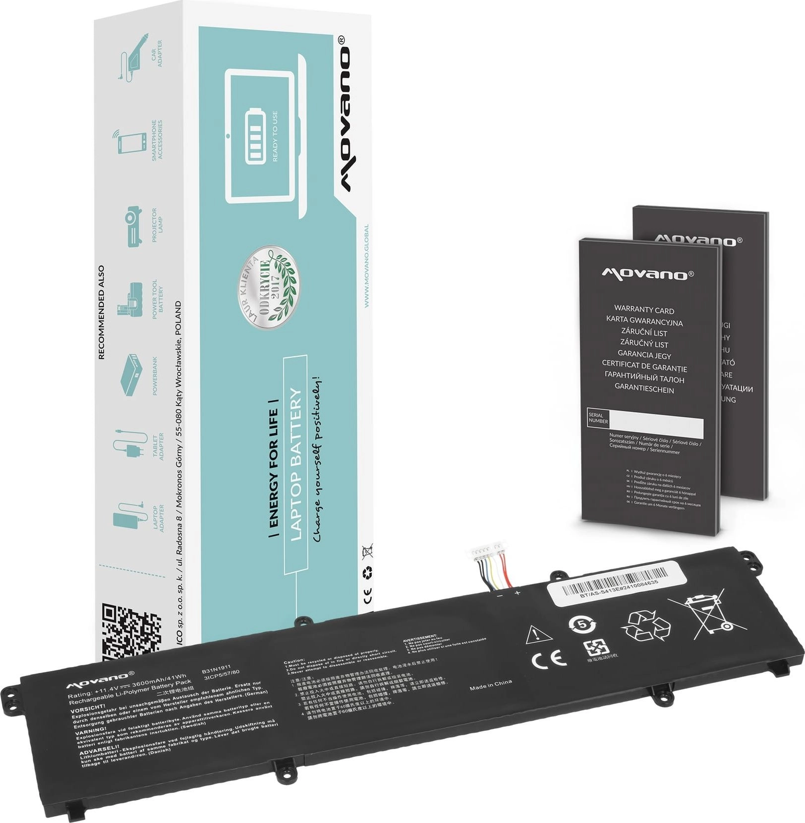 Bateria B31N1911 C31N1911 Asus VivoBook Flip