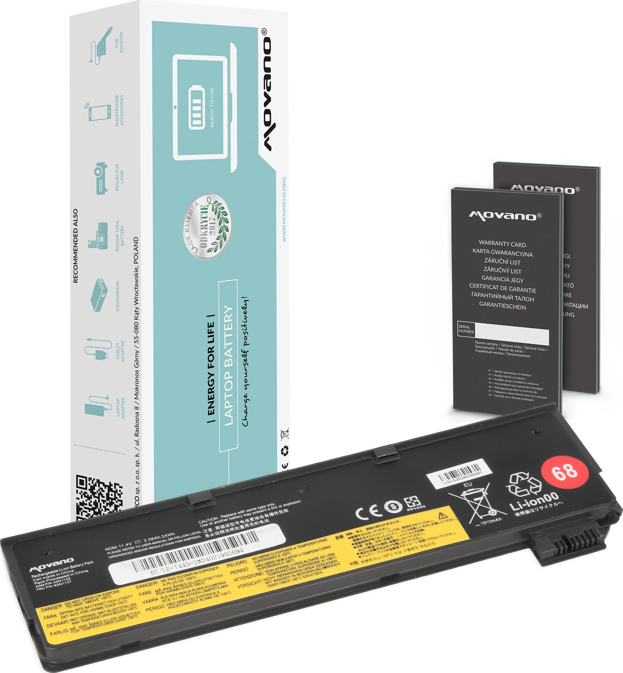 Bateria 45N1126 45N1127 do Lenovo ThinkPad