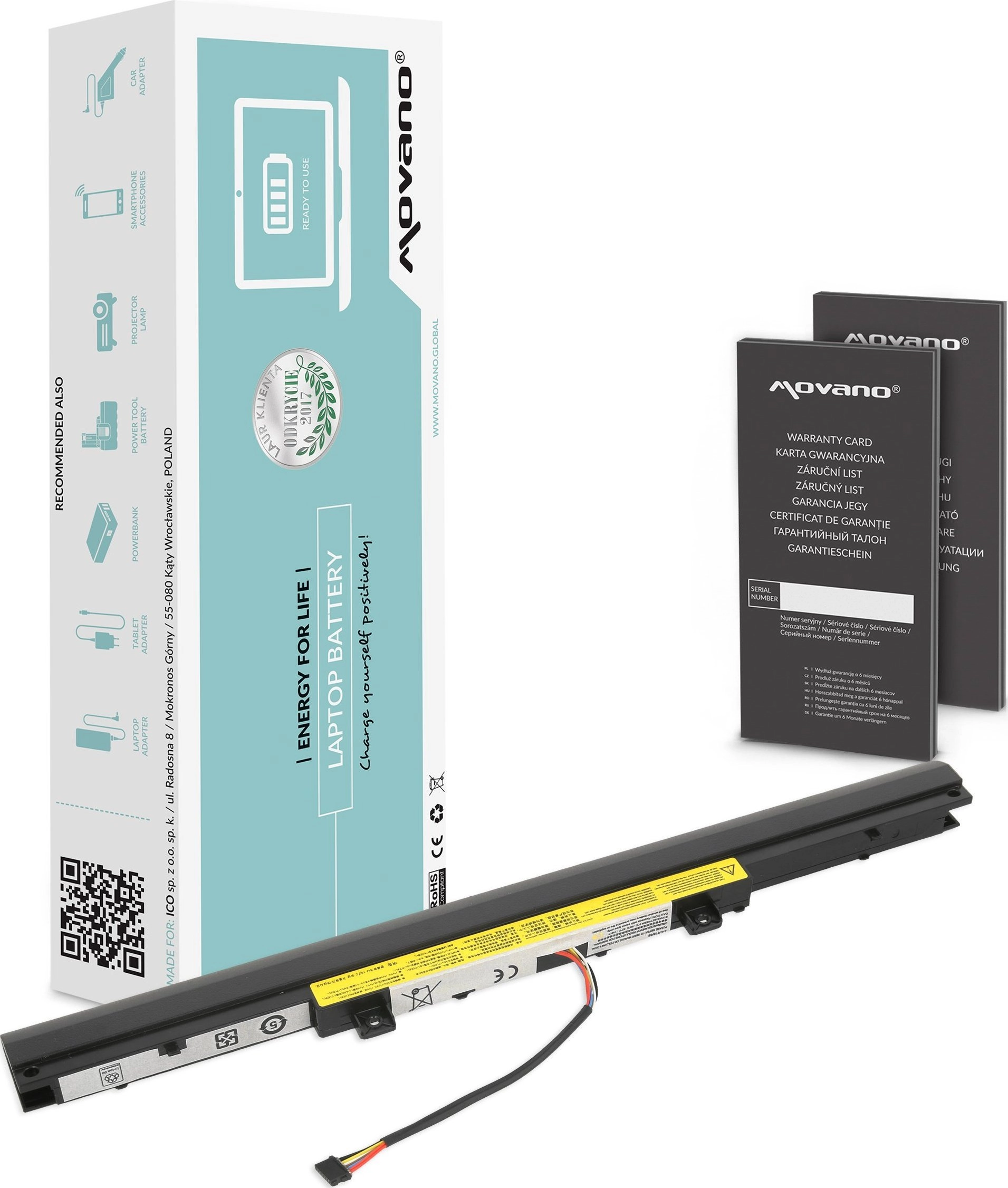 Bateria Movano Bateria L15C4A02 L15L4A02 do