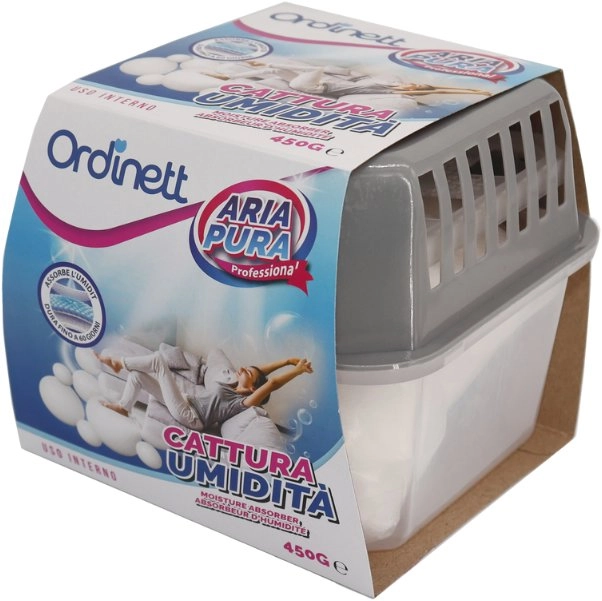 Moisture absorber crystal-complementable neutral odour 450g