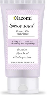 Nacomi Smoothing face scrub with corundum