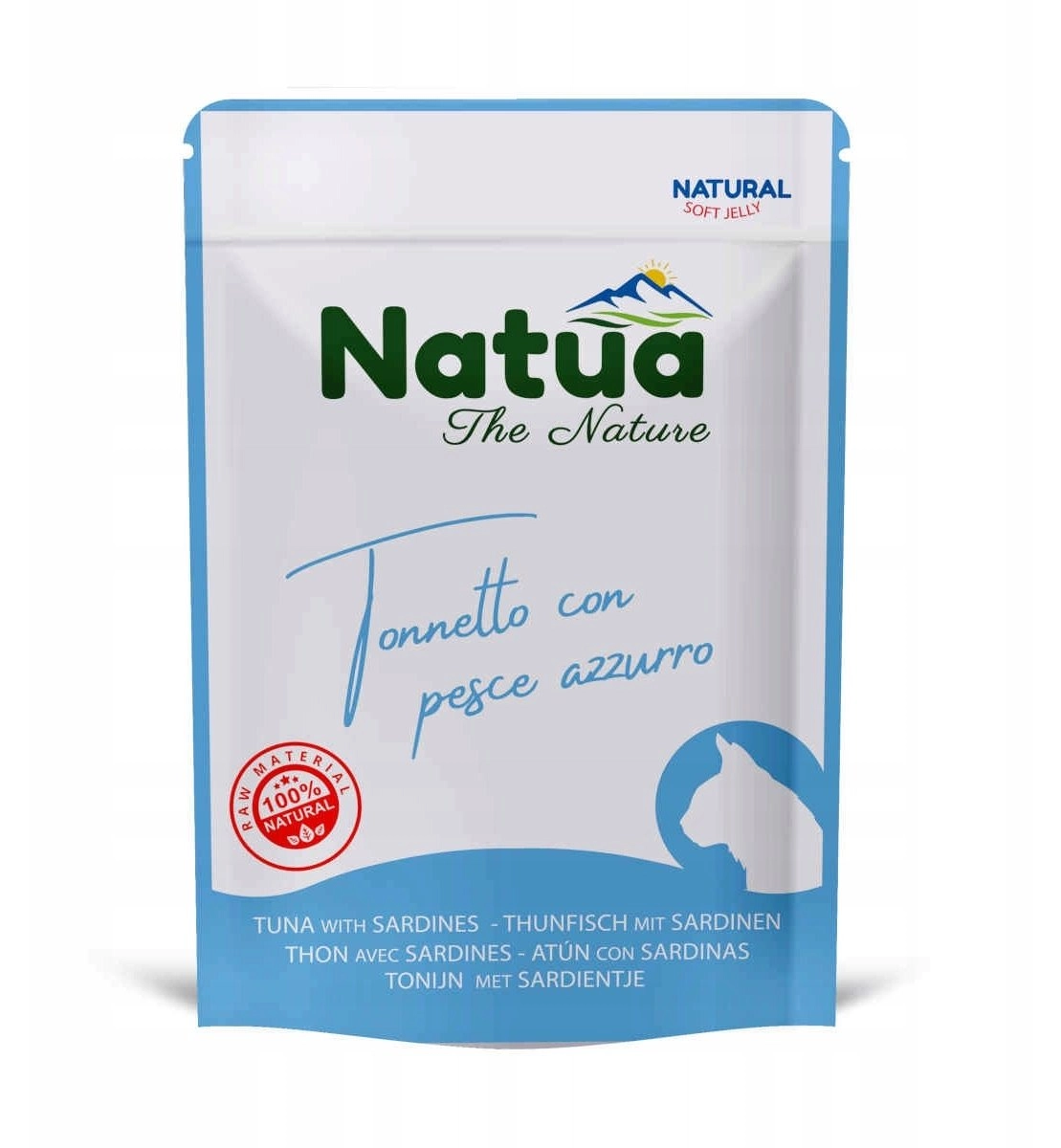 Natua Natural tuńczyk z sardynkami mokra