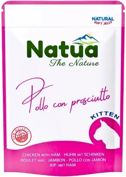 Natua Natural kurczak z szynką mokra