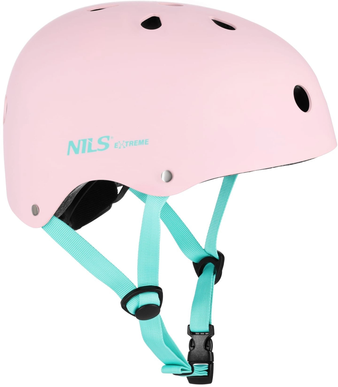 MTW001-1 KASK RÓŻOWY ROZM. XS(48-52CM) NILS