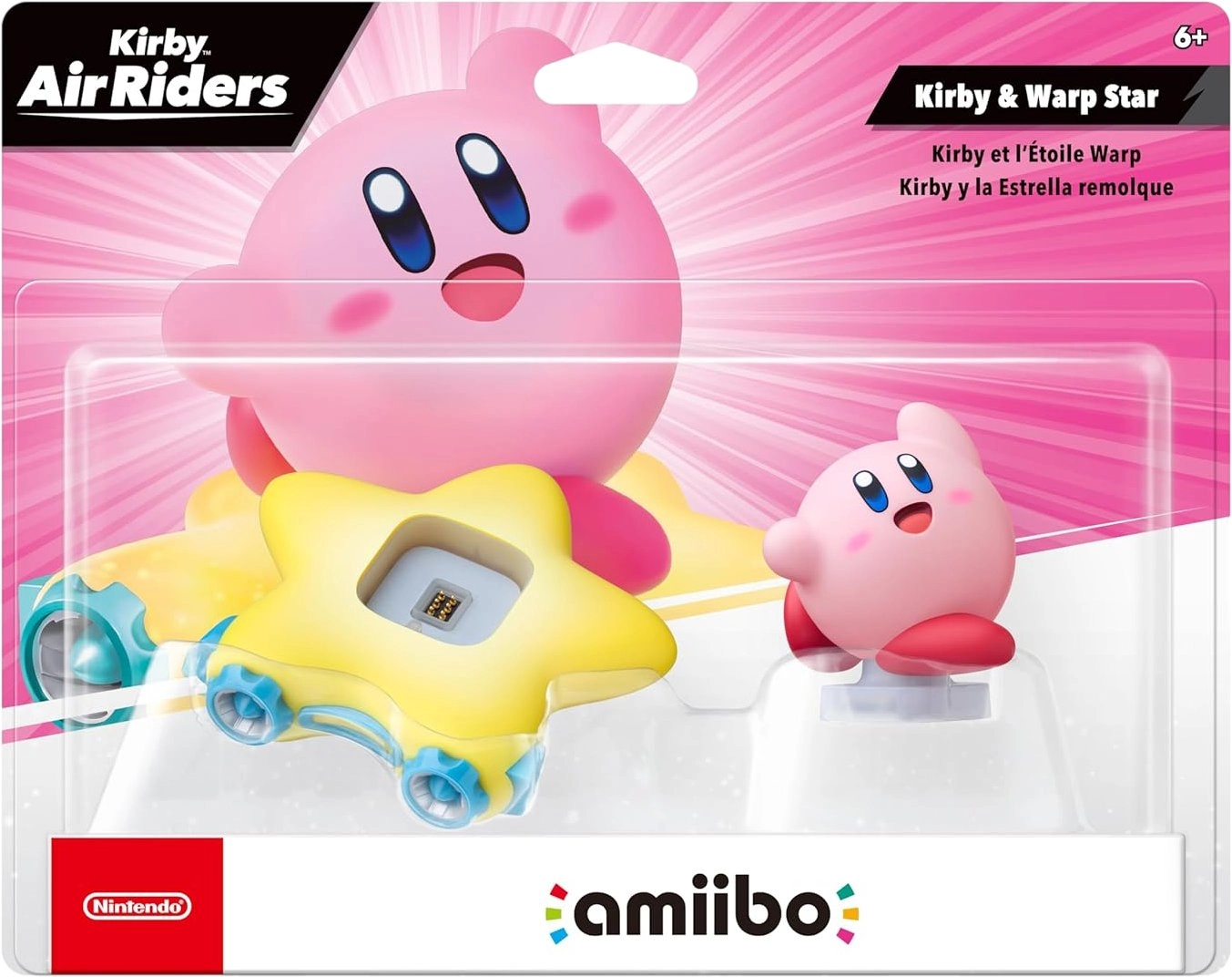 Nintendo amiibo Kirby Warp Star action