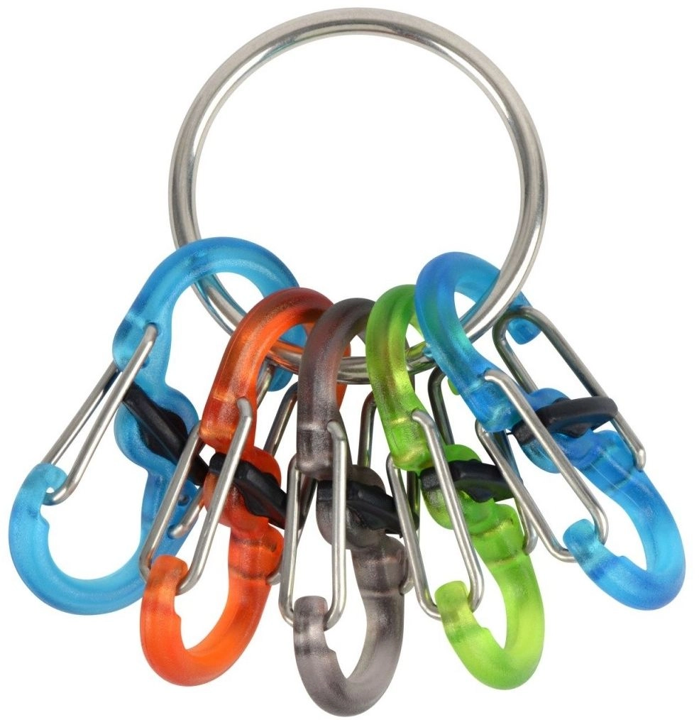 NITE Ize Keychain with carabiner KRGP-11-R3