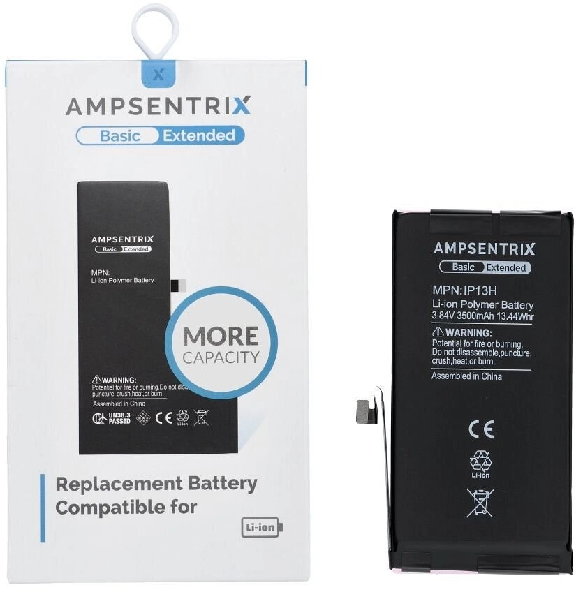 AmpSentrix Basic bateria do iPhone 13