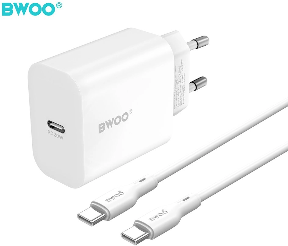 BWOO CDA233 PD 20W wall charger