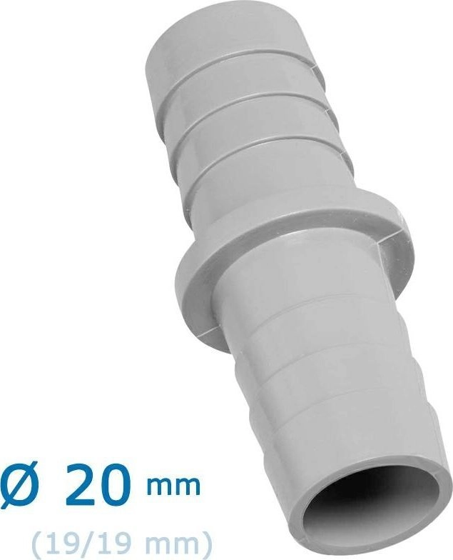 STRAIGHT 20mm (19/19mm) HOSE CONNECTOR (