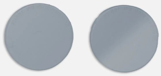 GLASS FOR WELDING GLASSES 50 COLORLESS