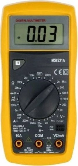Pocket digital multimeter MS8221A MS8221A 5901769494398